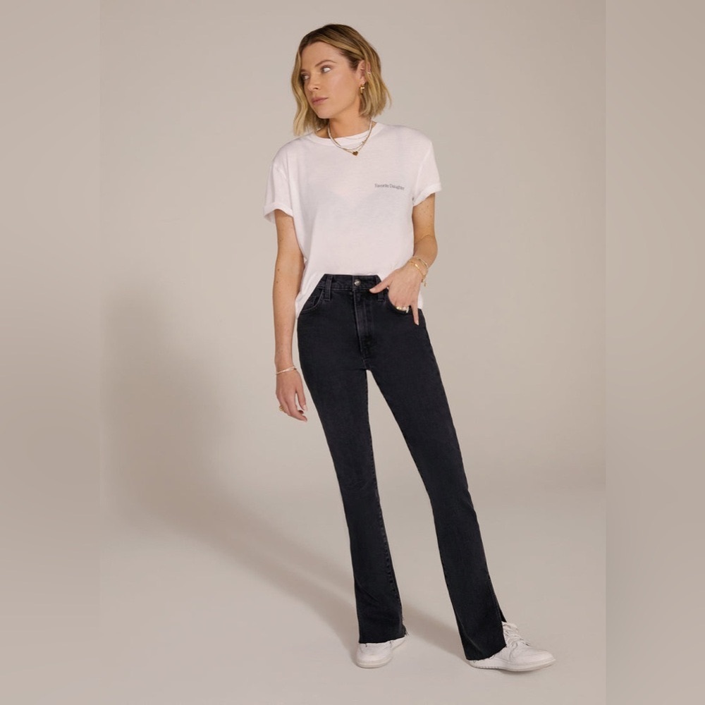 Favorite Daughter Dark Straight Leg Jeans